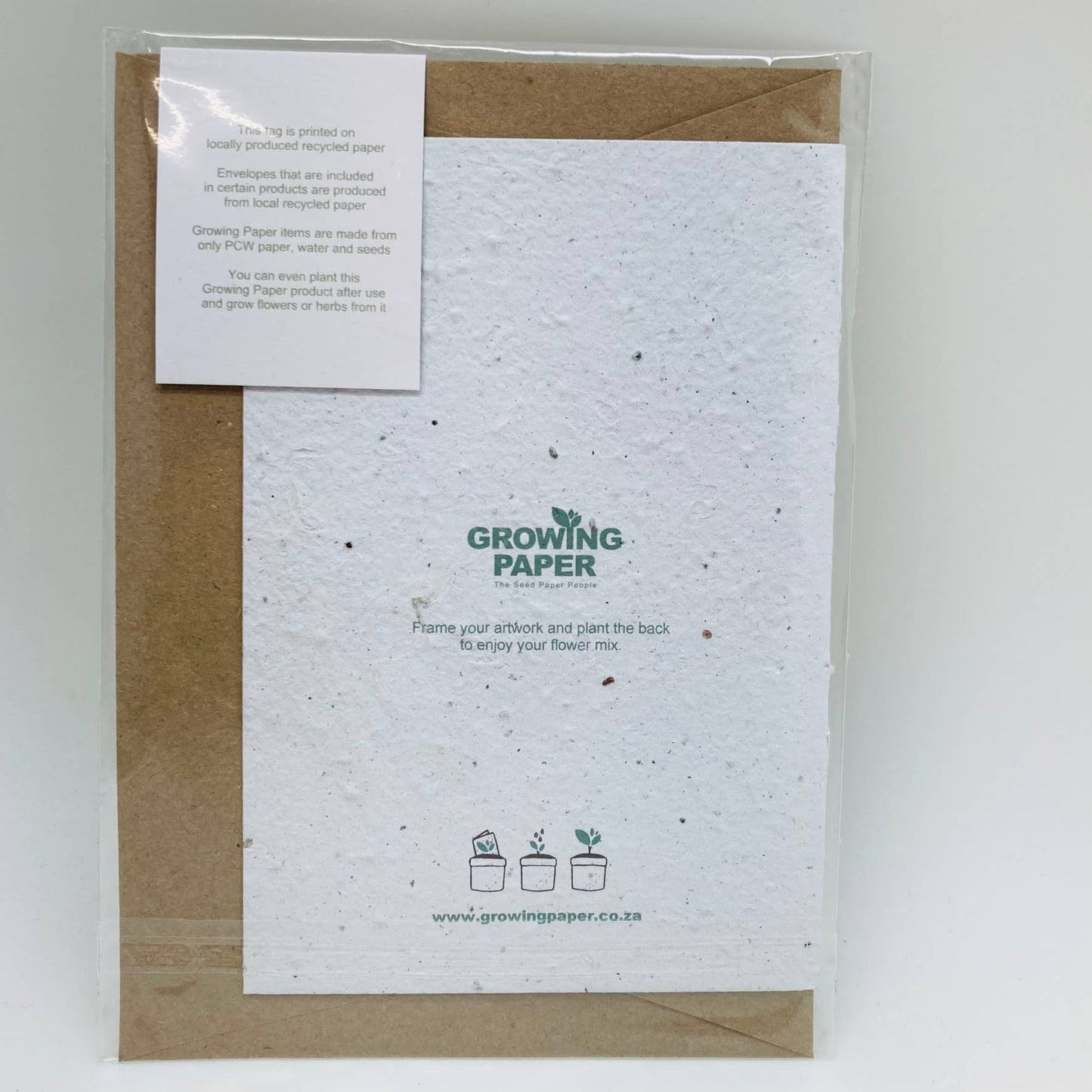 Treemendous Growing Paper Christmas Card