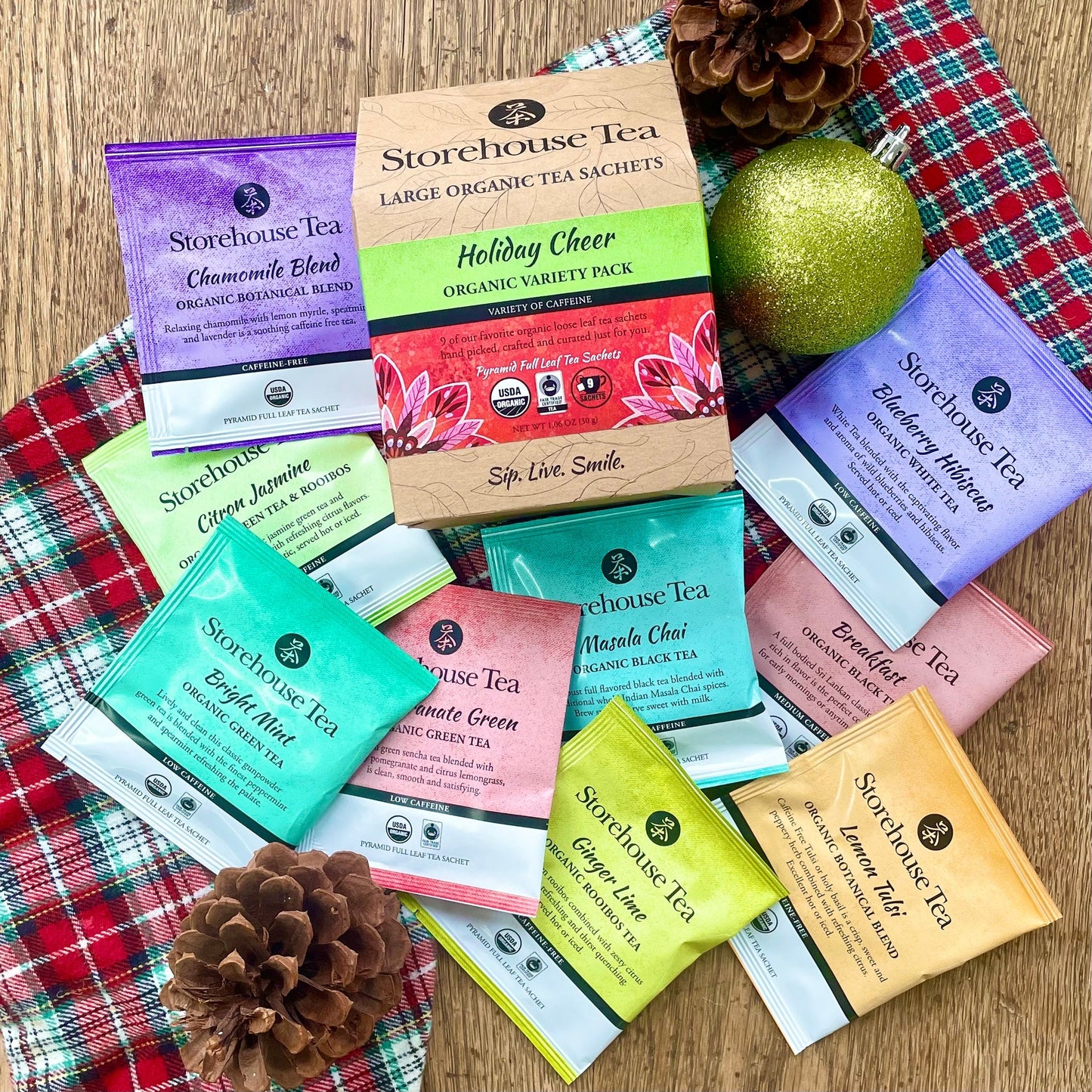 Storehouse Tea Holiday Cheer Tea Box