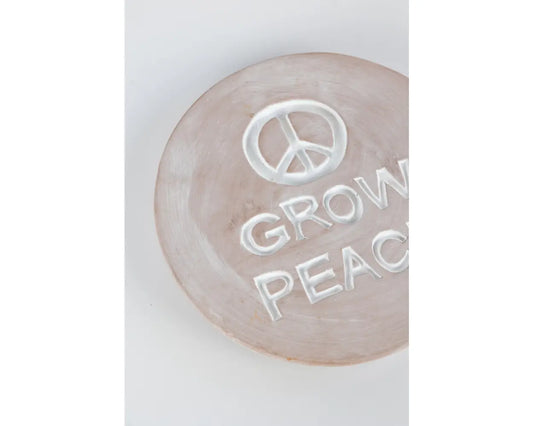 Grow Peace Garden Stone