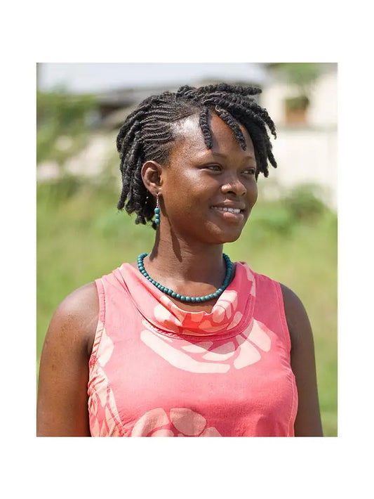 Lime Pearl Drop Earrings