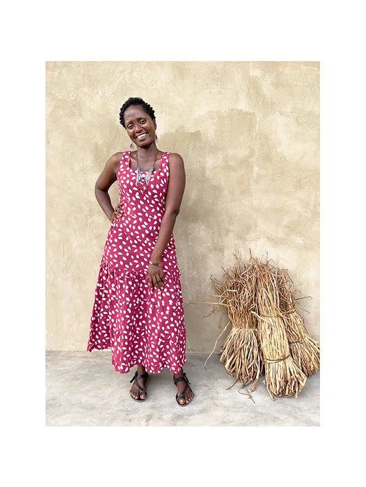 The Riviera Dress: Rosewood