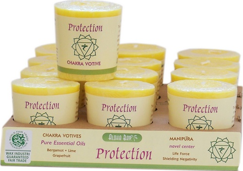 Protection Chakra Votive Candle