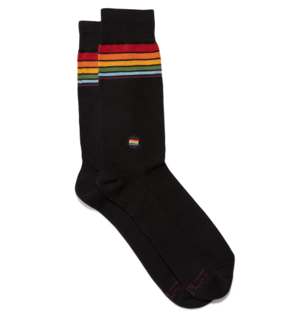 Socks That Save LGBTQ Lives - Black