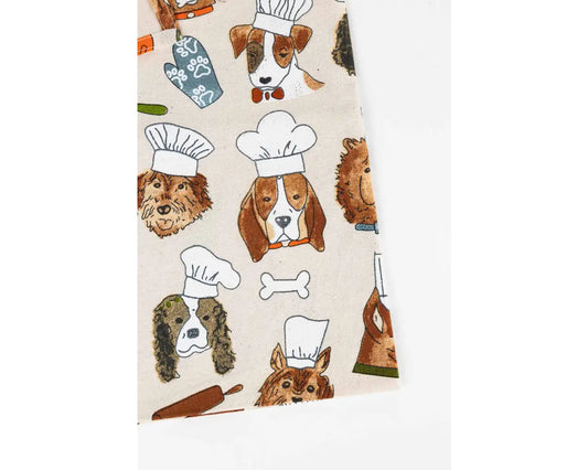 Dog Chef Tea Towel