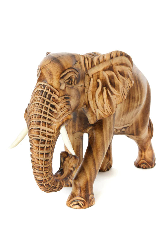 Jacaranda Wood Carved Elephant