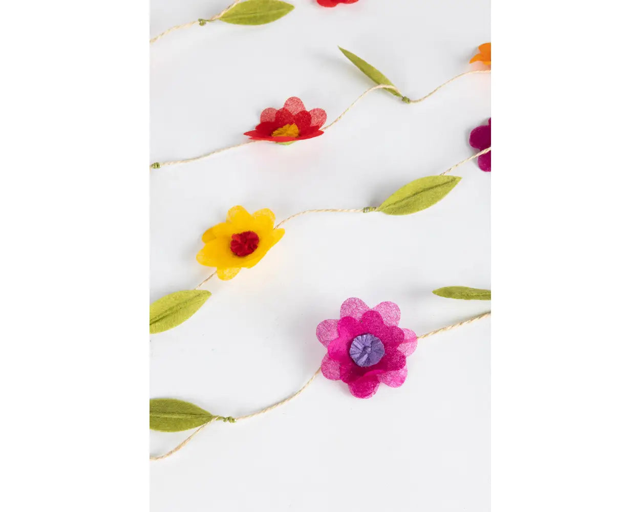 Silk Flower Garland