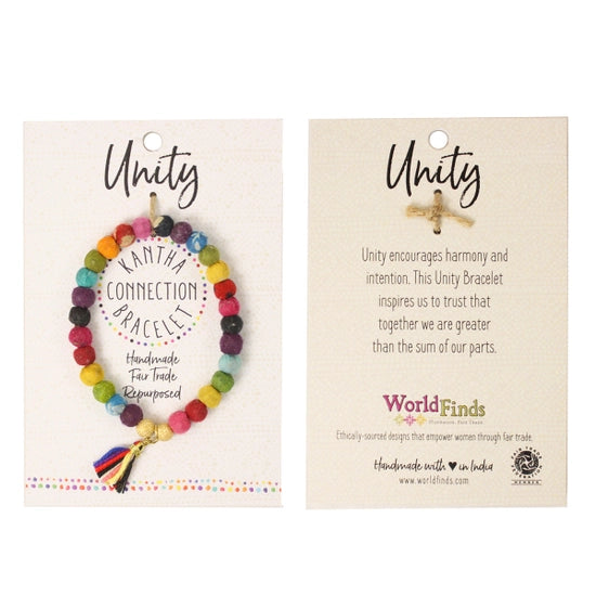 Unity Kantha Connection Bracelet