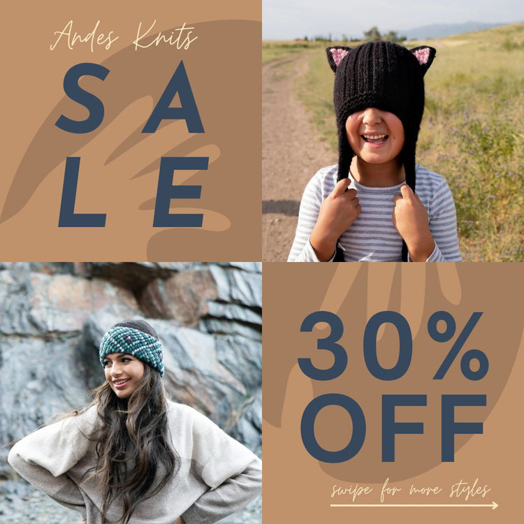Andes Knits 30% Off