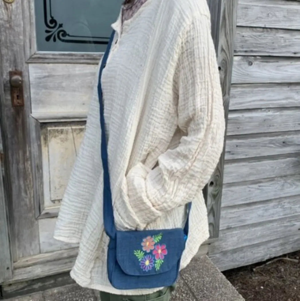 Floral Bagito Mini Purse