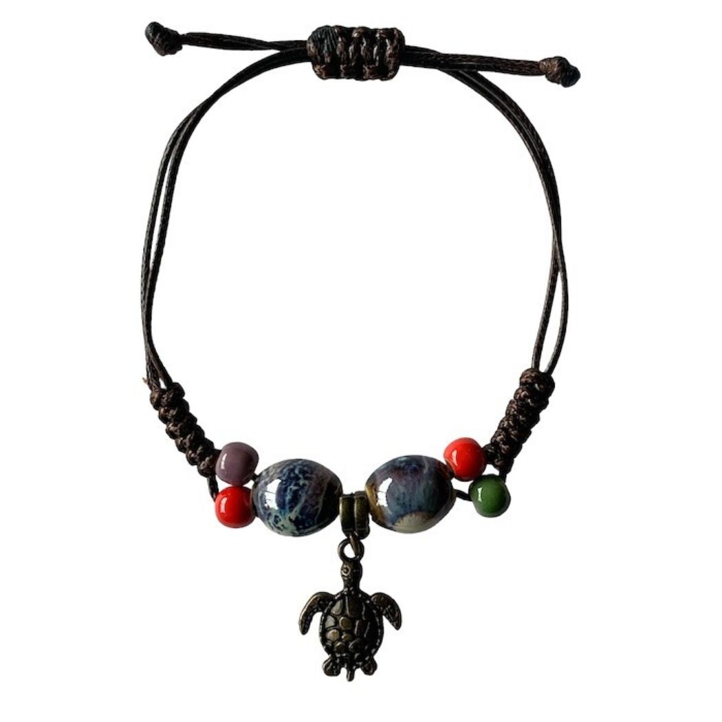 Beaded Turtle Bracelet