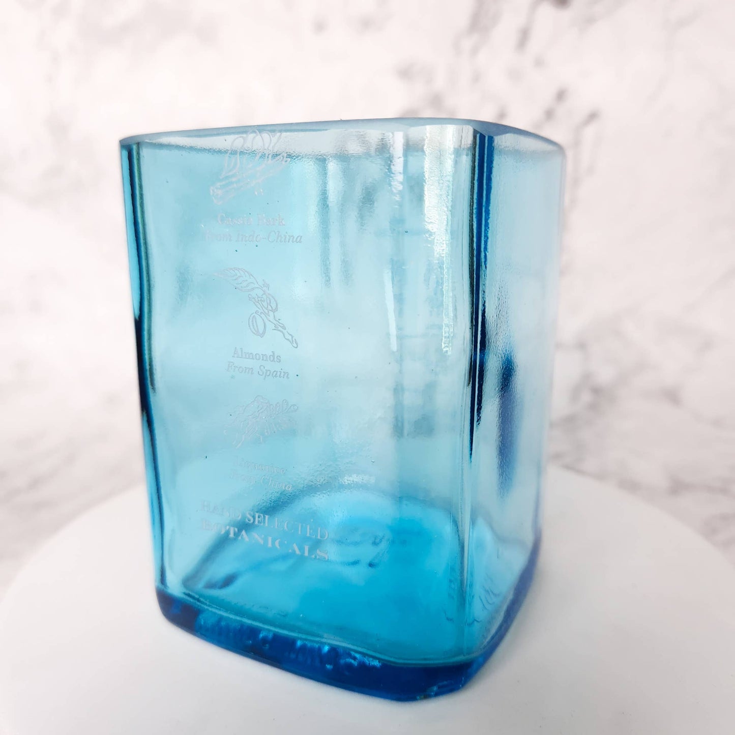 Reclaimed Gin Bottle Glassware