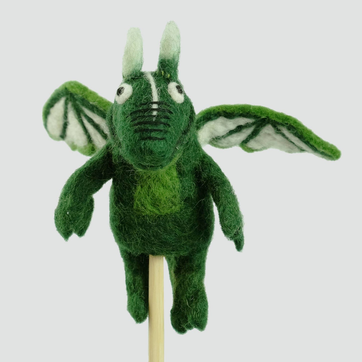 Dragon Felt Finger Puppets