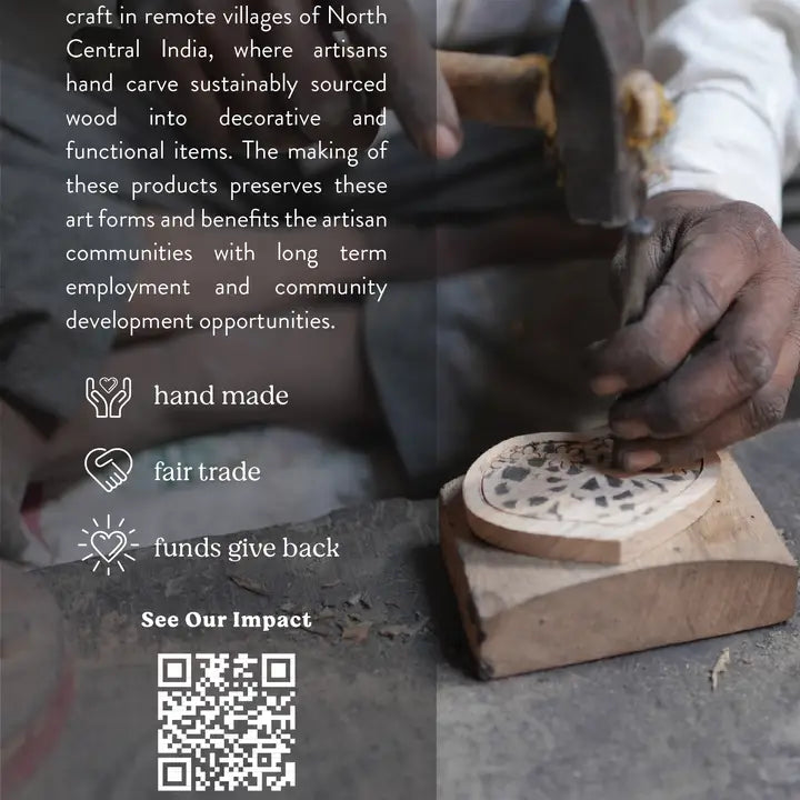 Bimala Wood Quilling Card Frame