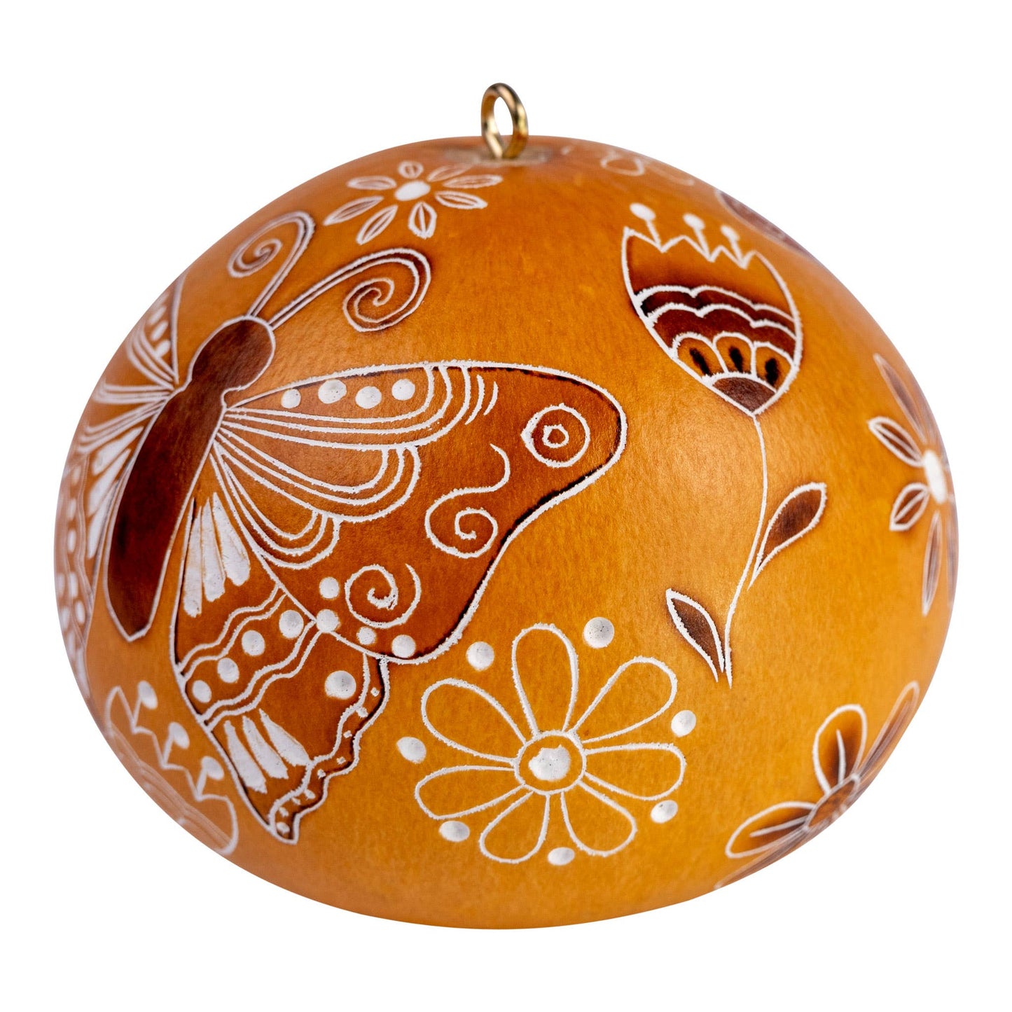 Butterfly Gourd Ornament