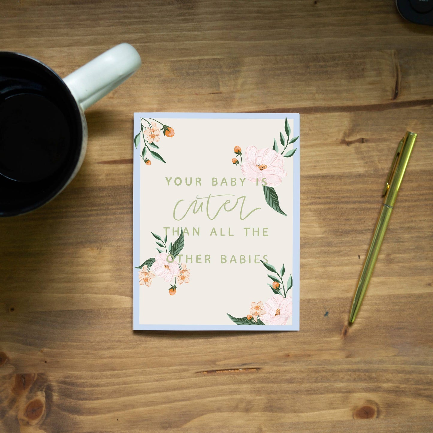 Cutest Baby Greeting Card