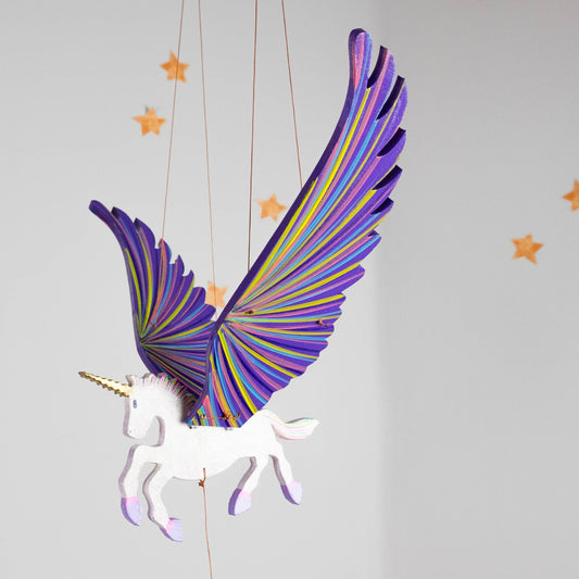 Unicorn Flying Mobile