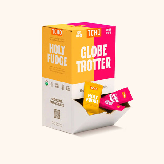 Globe Trotter, Snacking Bite-Sized Chocolate: