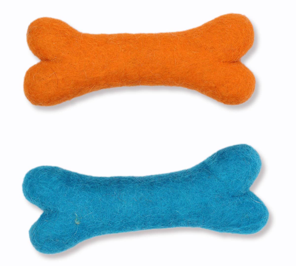 Eco Wool Colorful Dog Bones