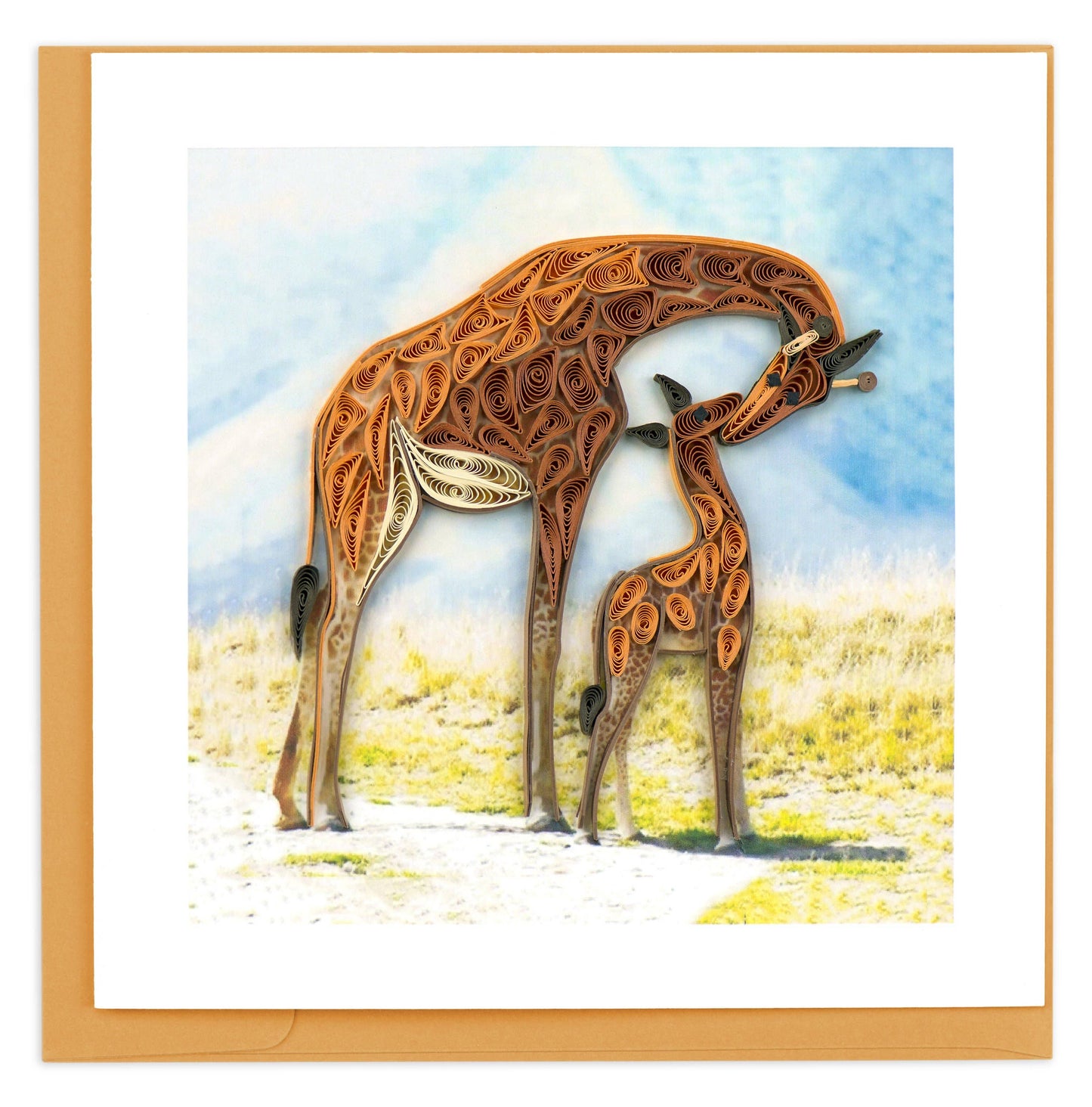 Giraffe Everyday Greeting Card with Envelope