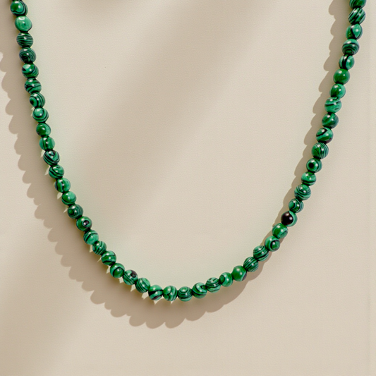 Signature Malachite Stone Necklace
