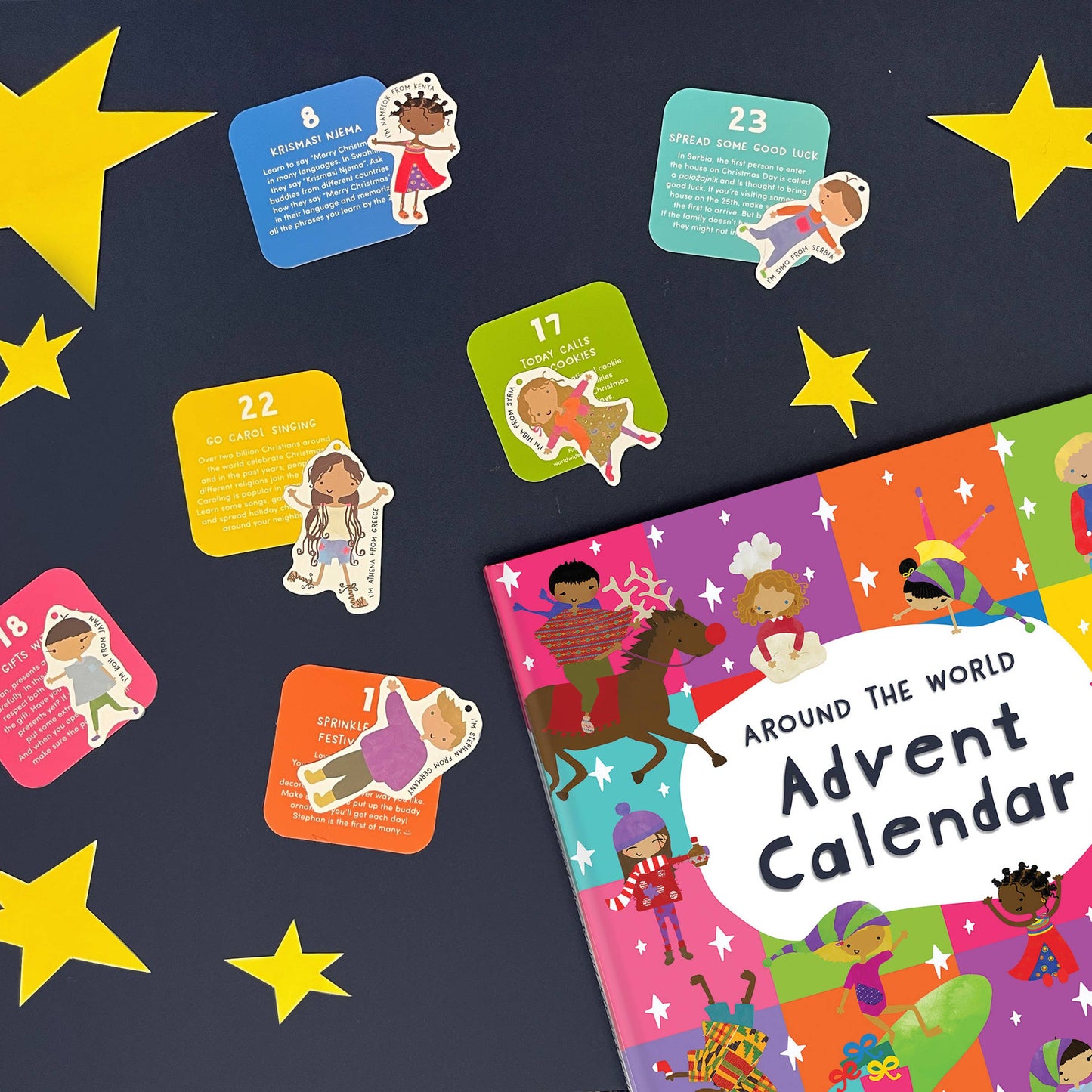 Around the World Advent Calendar for Kids Christmas 2025
