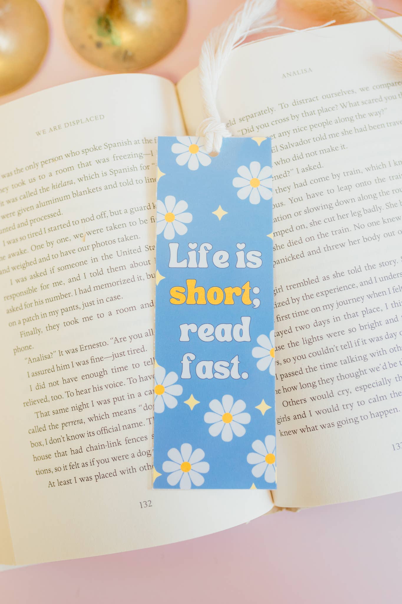 Read & Grow Handmade Bookmark