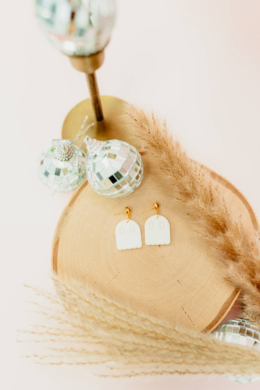 Ghost Halloween Earrings