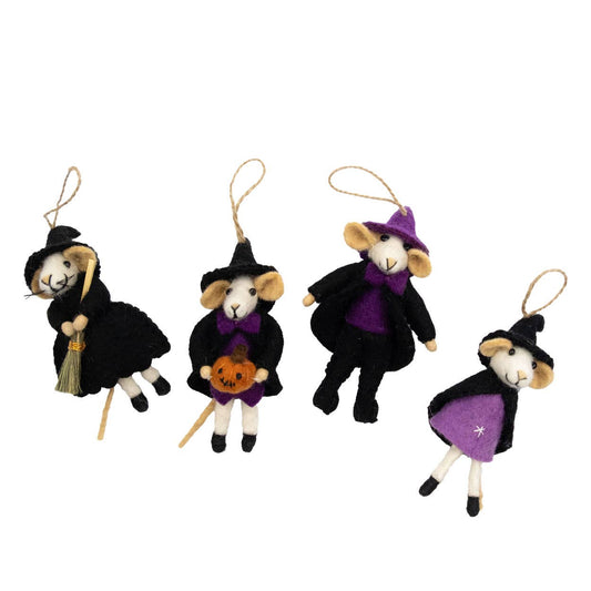 Halloween Mouse Felt Ornament