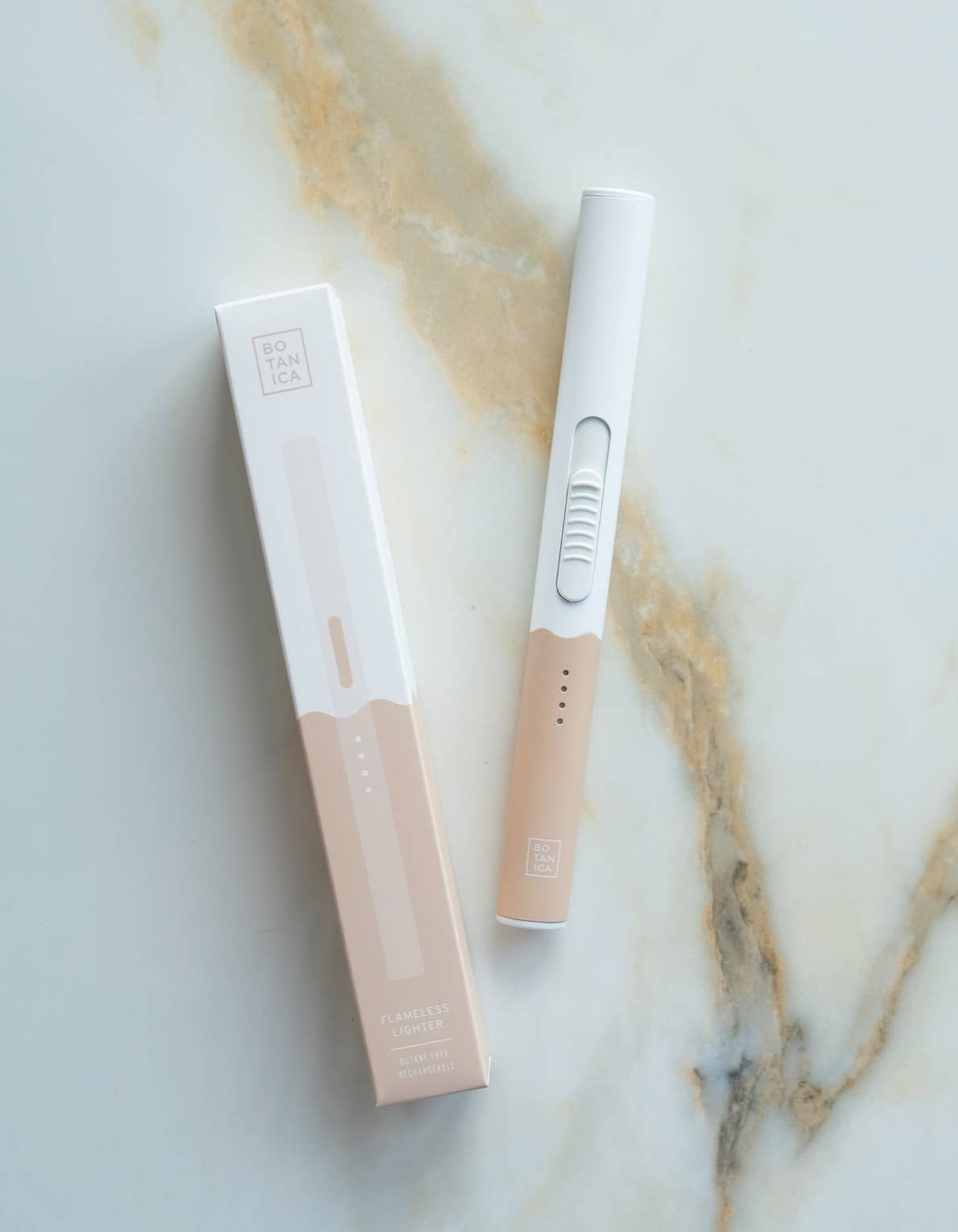 Neutral Duo-Tone Flameless Rechargeable Lighter