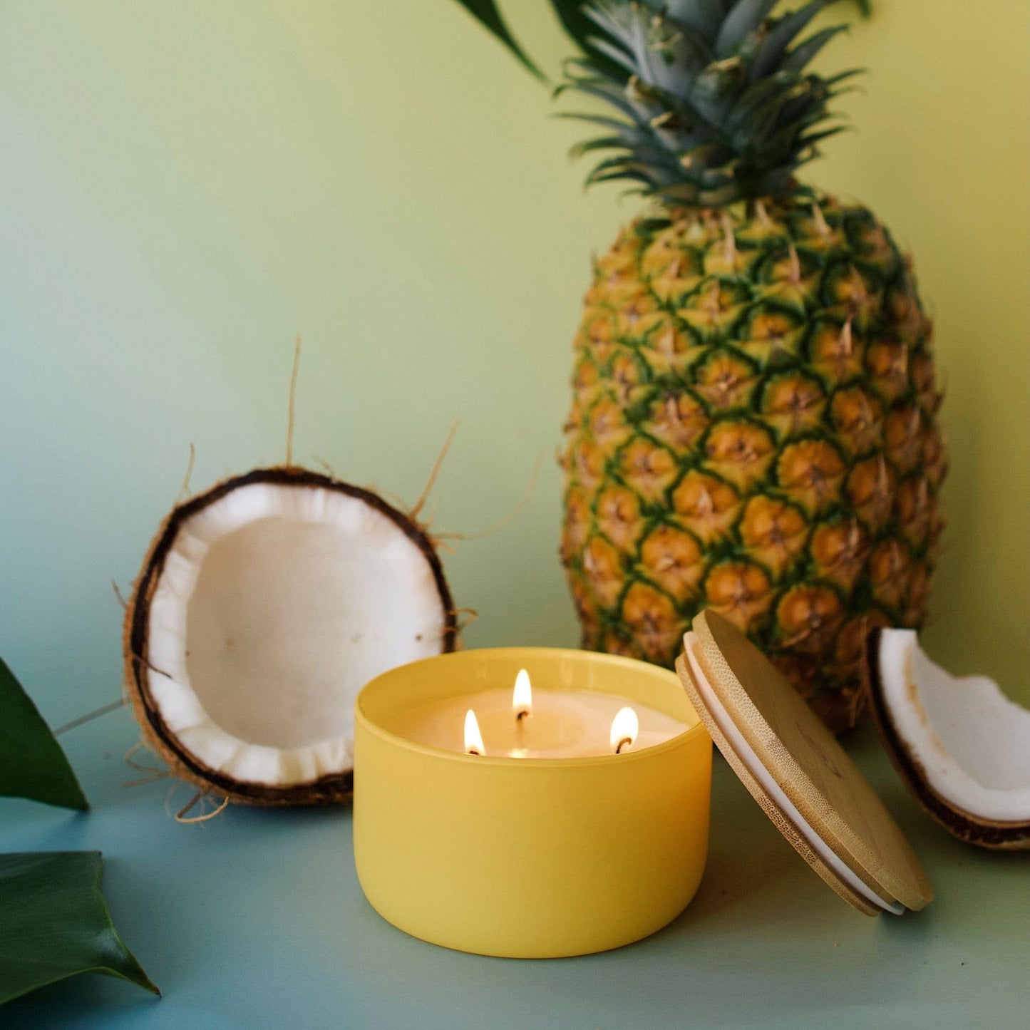 Pineapple + Coconut - Resilience Series 3 Wick Soy Candle