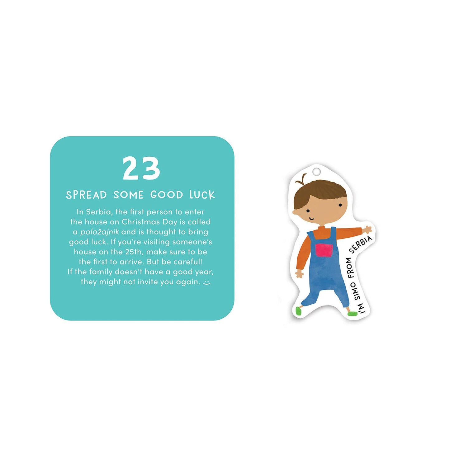 Around the World Advent Calendar for Kids Christmas 2025