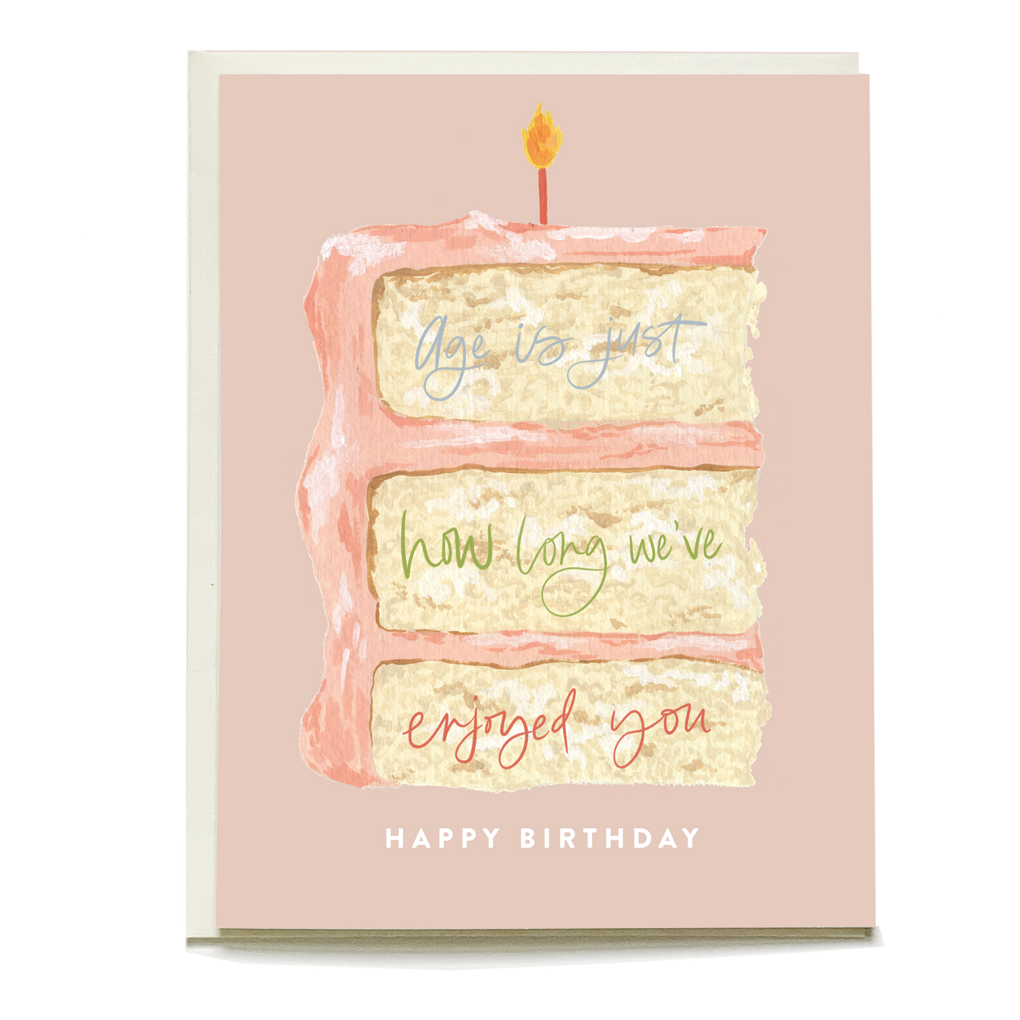 Cake Slice Birthday Greeting Card