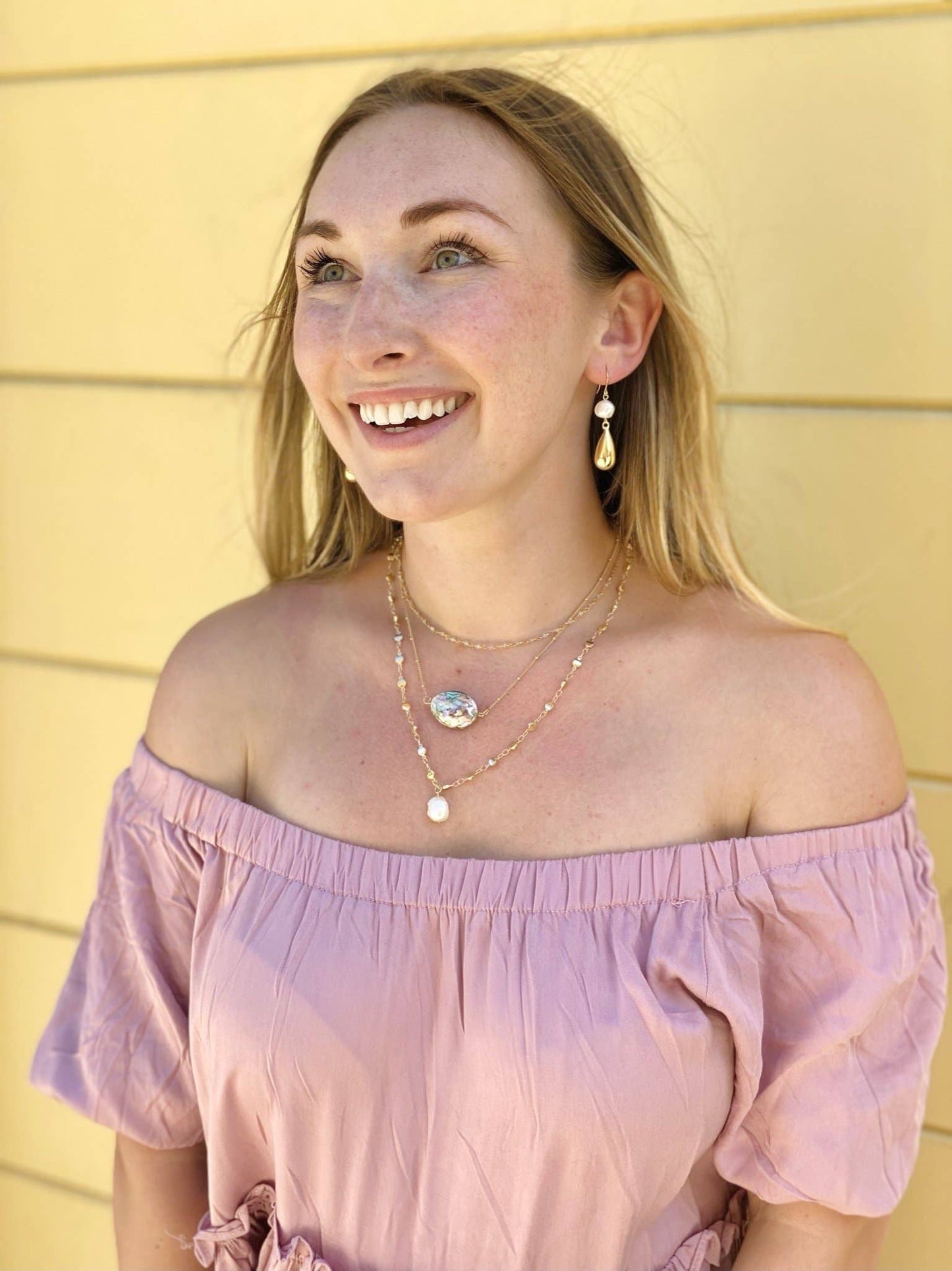 Bohemian Moonstone Rosary Necklace