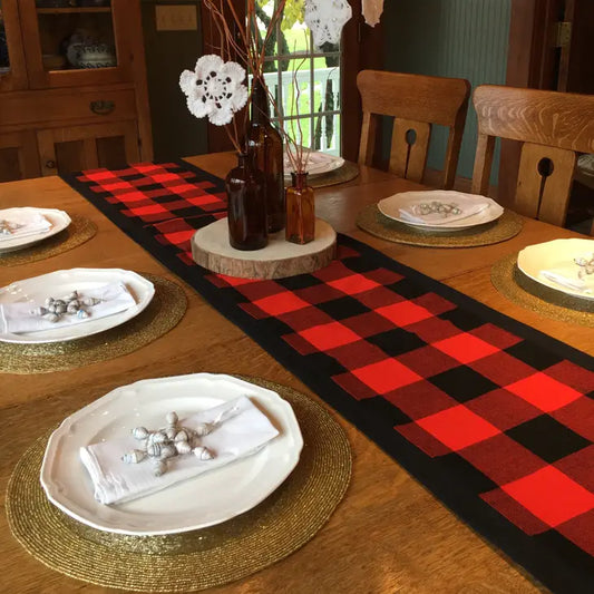 Plaid Table Runner