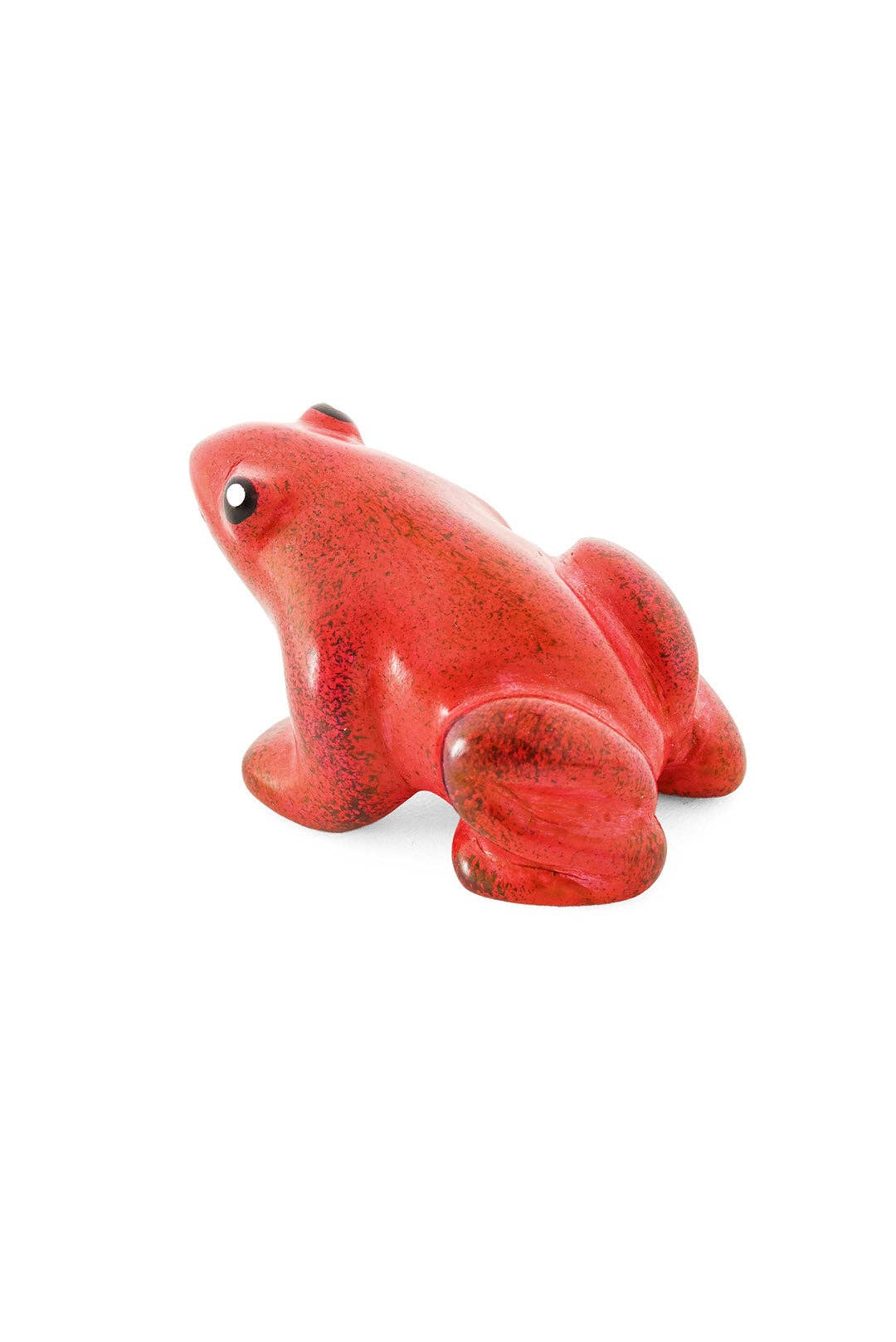 Colorful Dappled Soapstone Frog