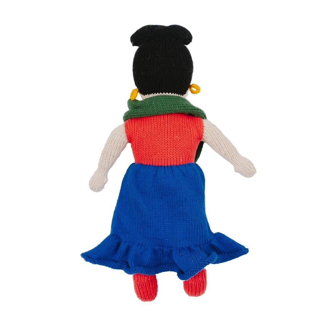 Knit Frida Kahlo Knit Doll