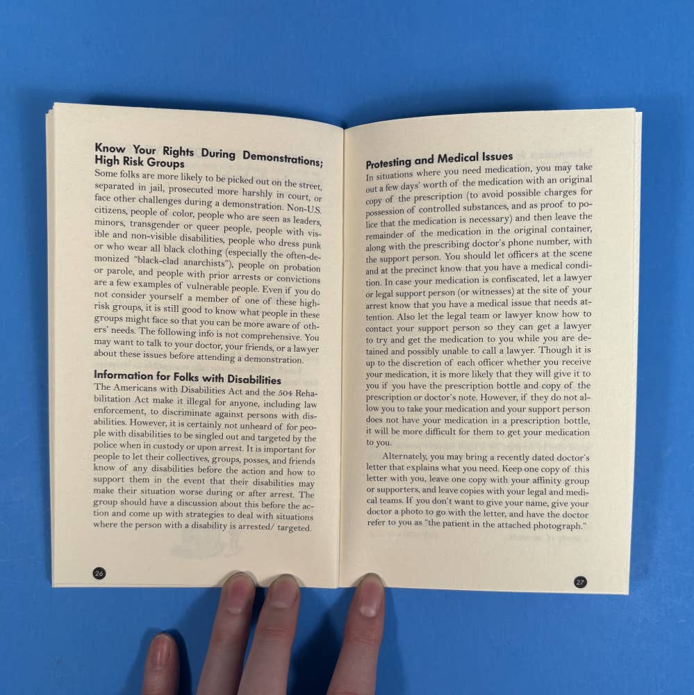 Know Your Rights: Protect Yourself and Your Community (Zine)