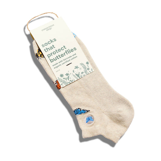 Ankle Socks that Protect Butterflies