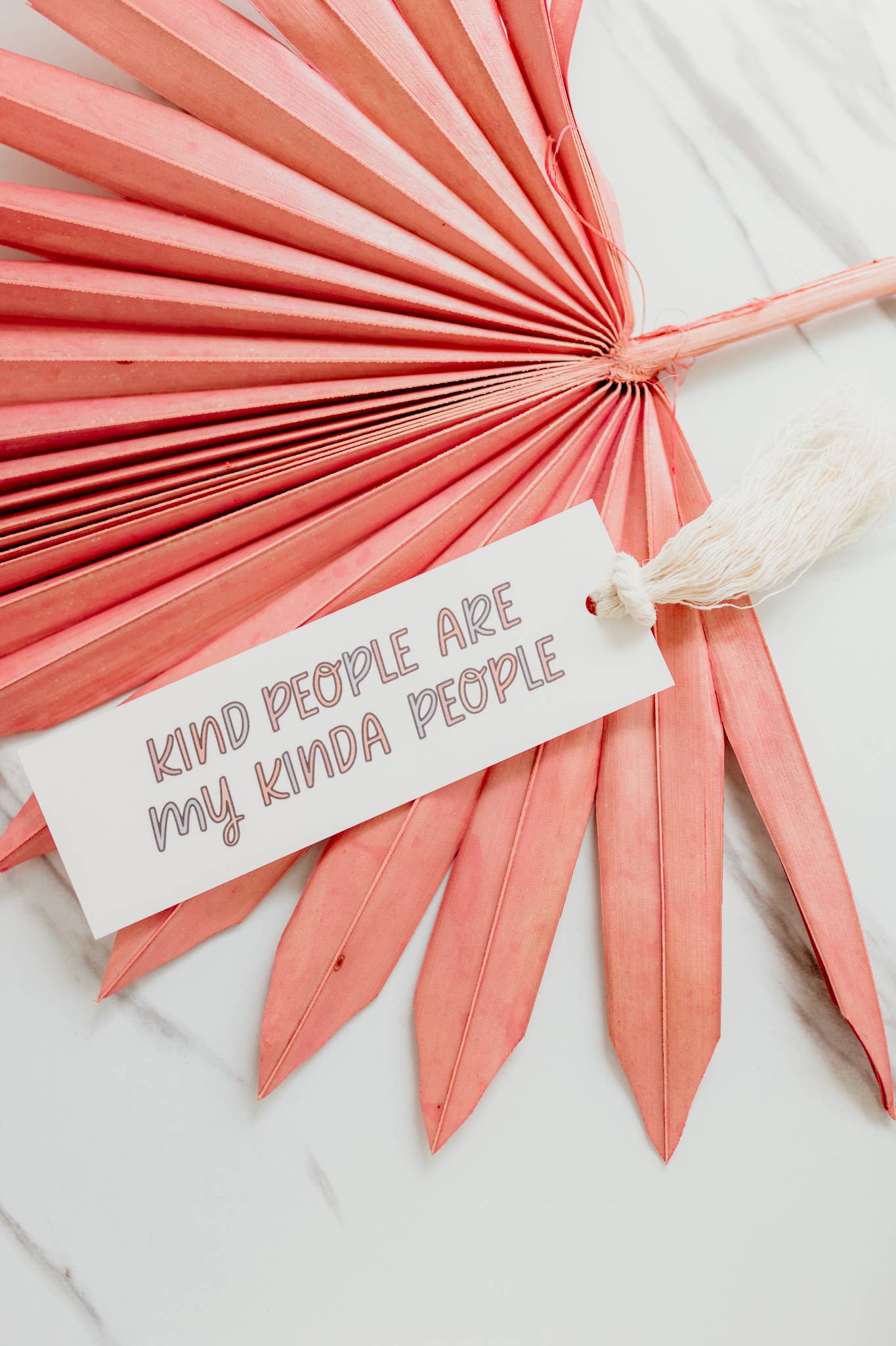Kind People are My Kind of People Handmade Bookmarks
