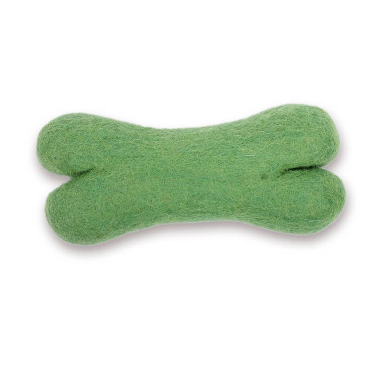 Eco Wool Colorful Dog Bones
