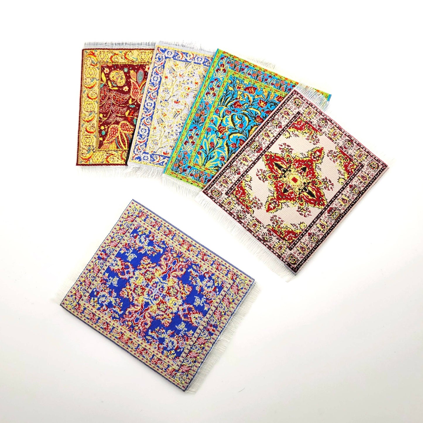 Turkish Rug Drink Coaster in Assorted Patterns