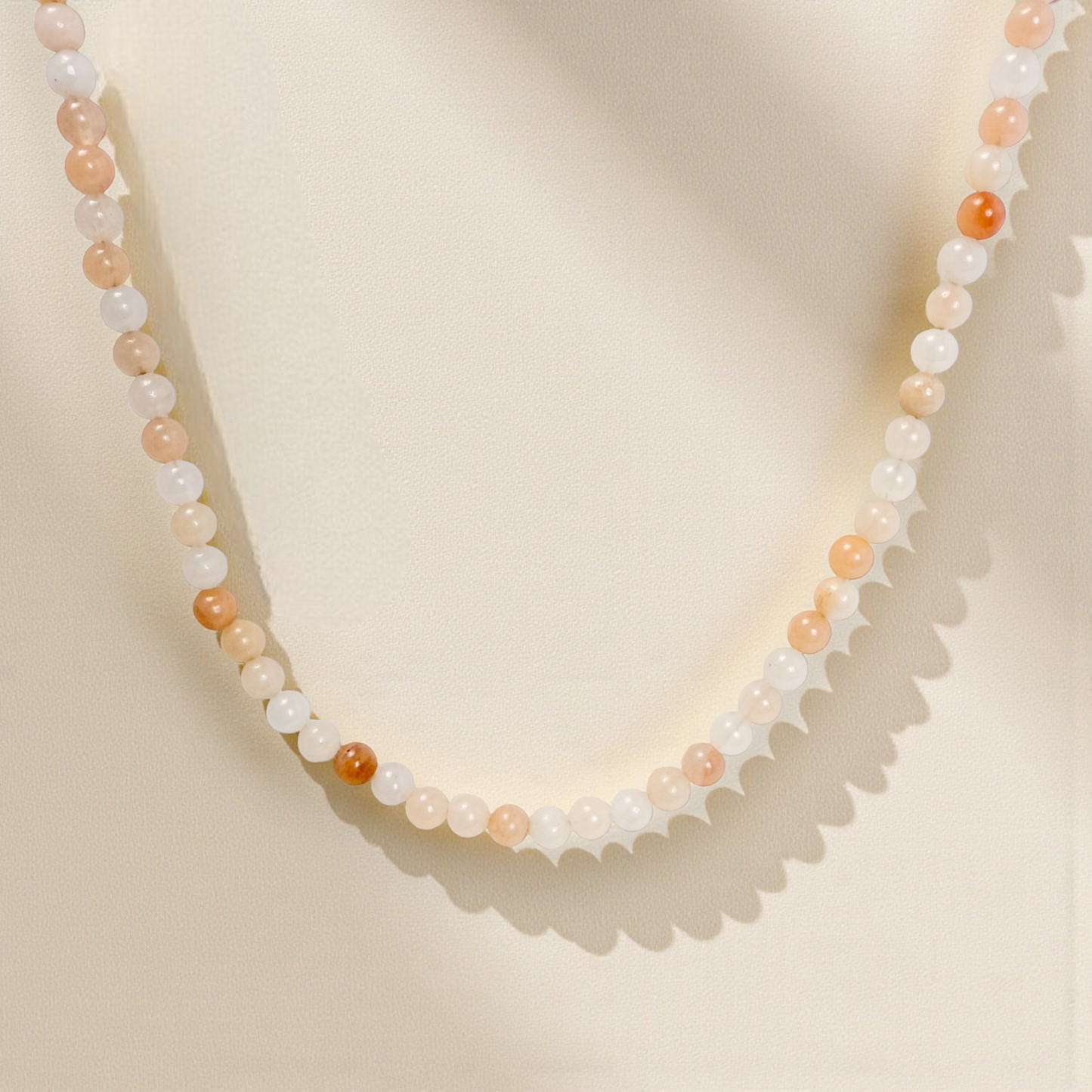 Signature Pink Aventurine Stone Necklace