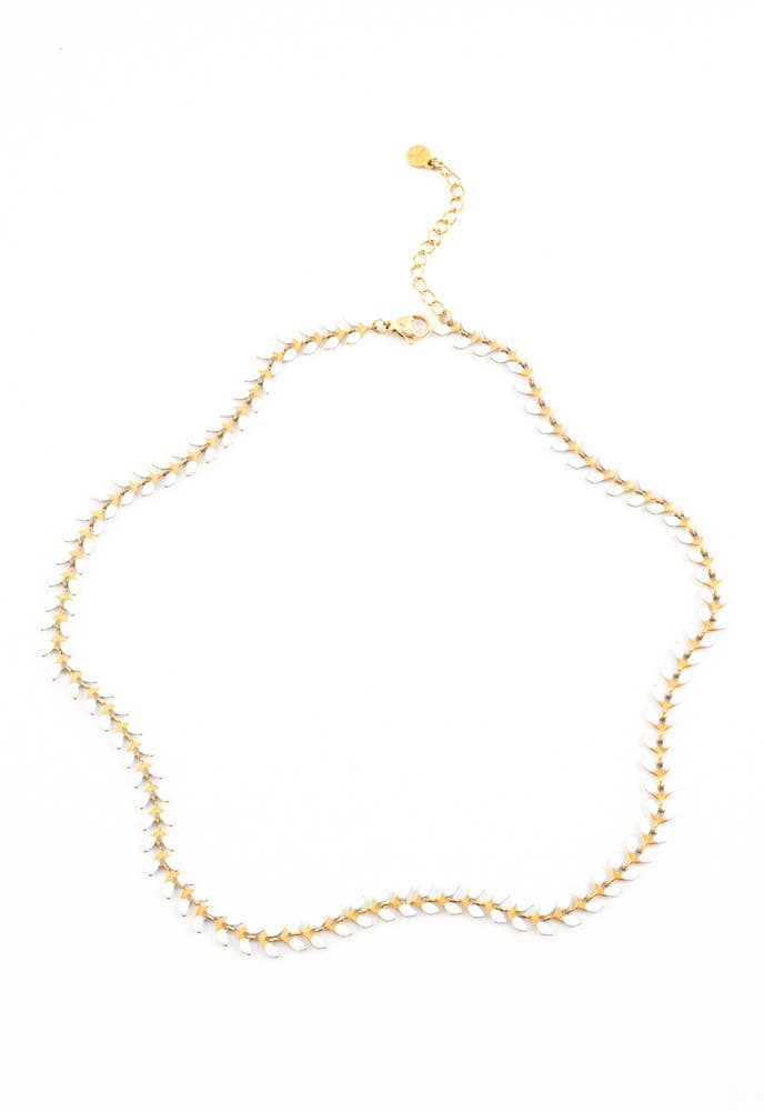 Seeds of Hope Necklace in Ivory