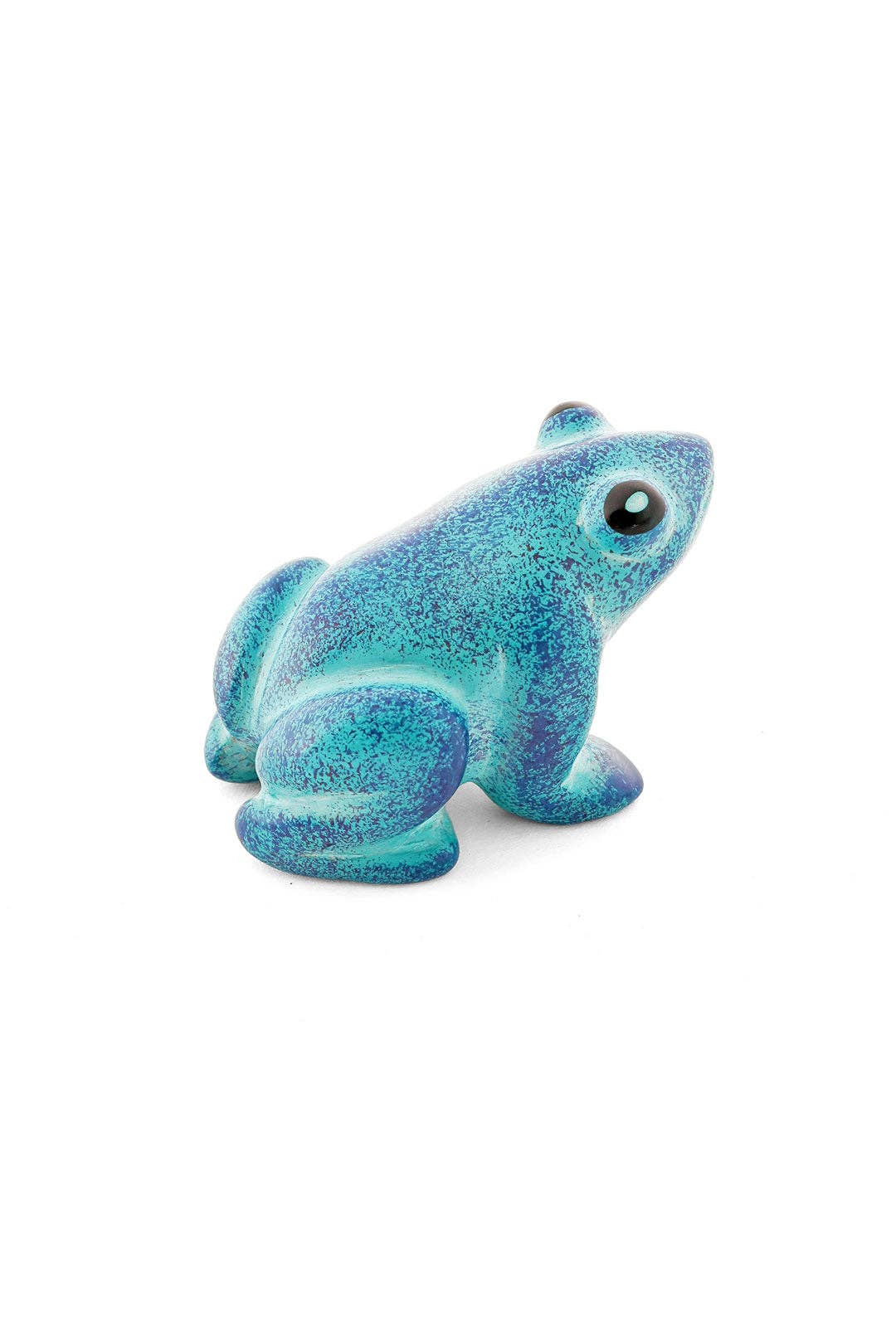 Colorful Dappled Soapstone Frog