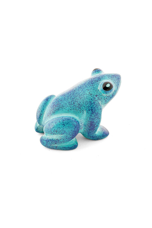 Colorful Dappled Soapstone Frog