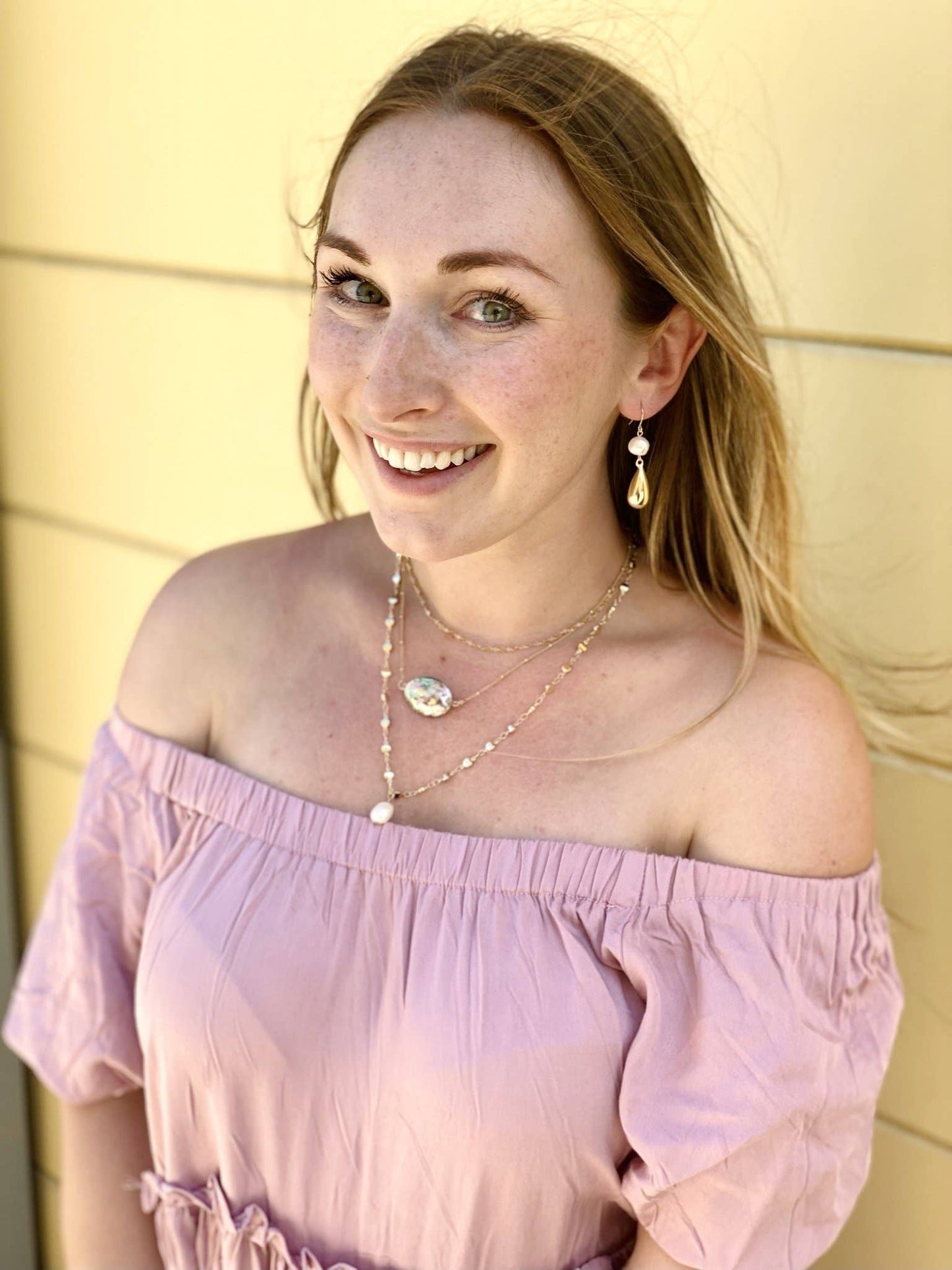 Bohemian Moonstone Rosary Necklace