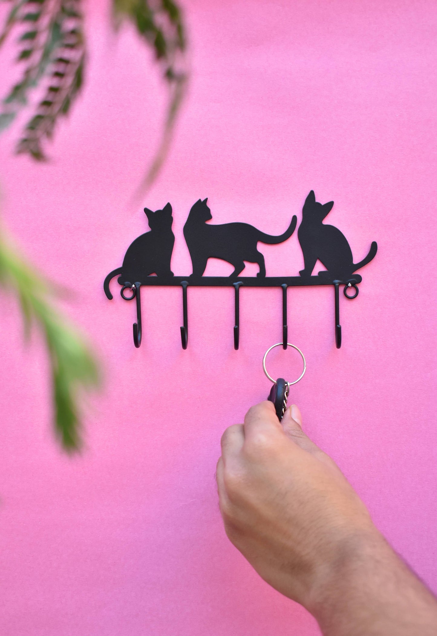 Cats Keychain Holder