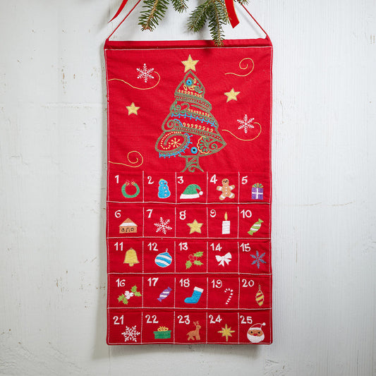 Christmas Countdown Pocket Calendar