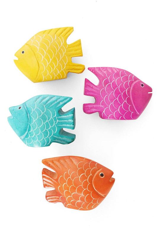 Colorful Soapstone Saltwater Fish