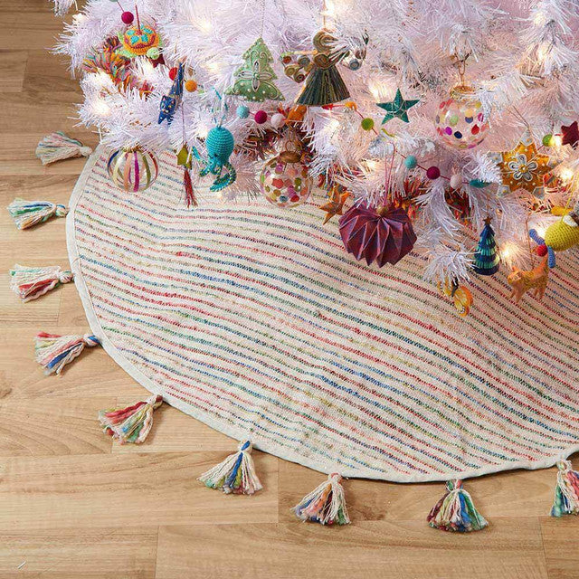 Cheerful Christmas Tree Skirt